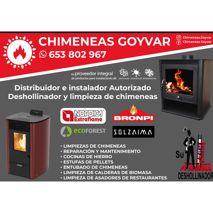Deshollinador Chimeneas Goyvar Logo
