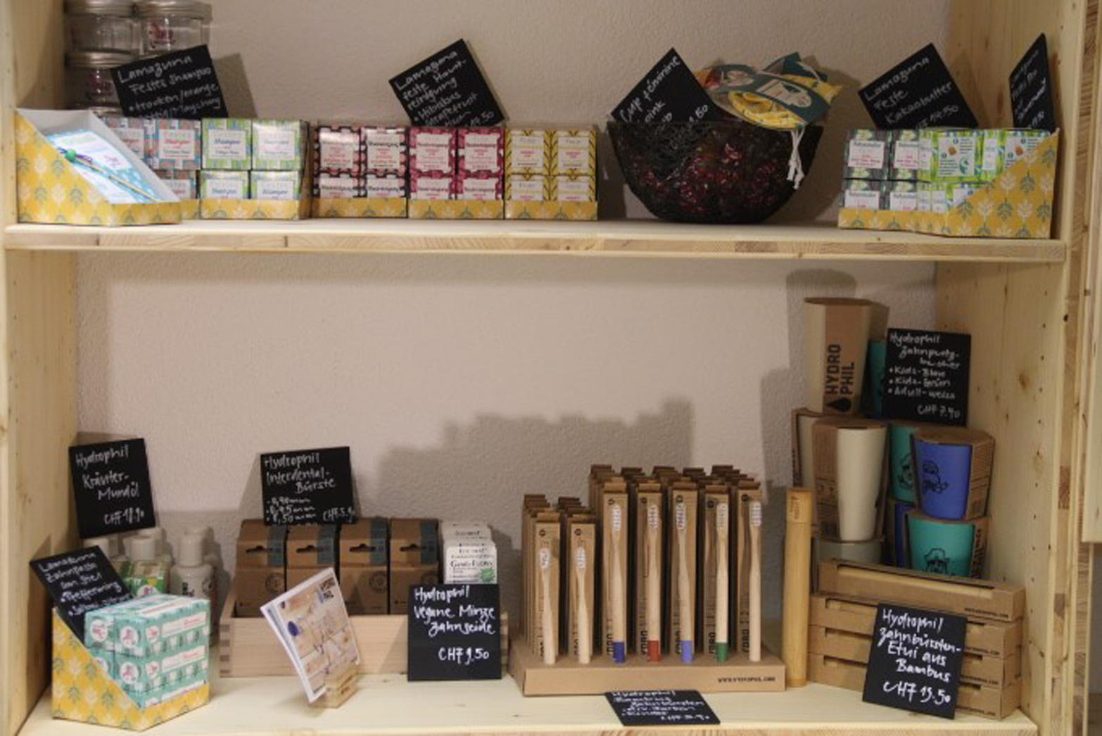 GRÜEN GmbH - Verpackungsfreier Dorfladen in Kerzers, Bahnhofstrasse 1 in Kerzers