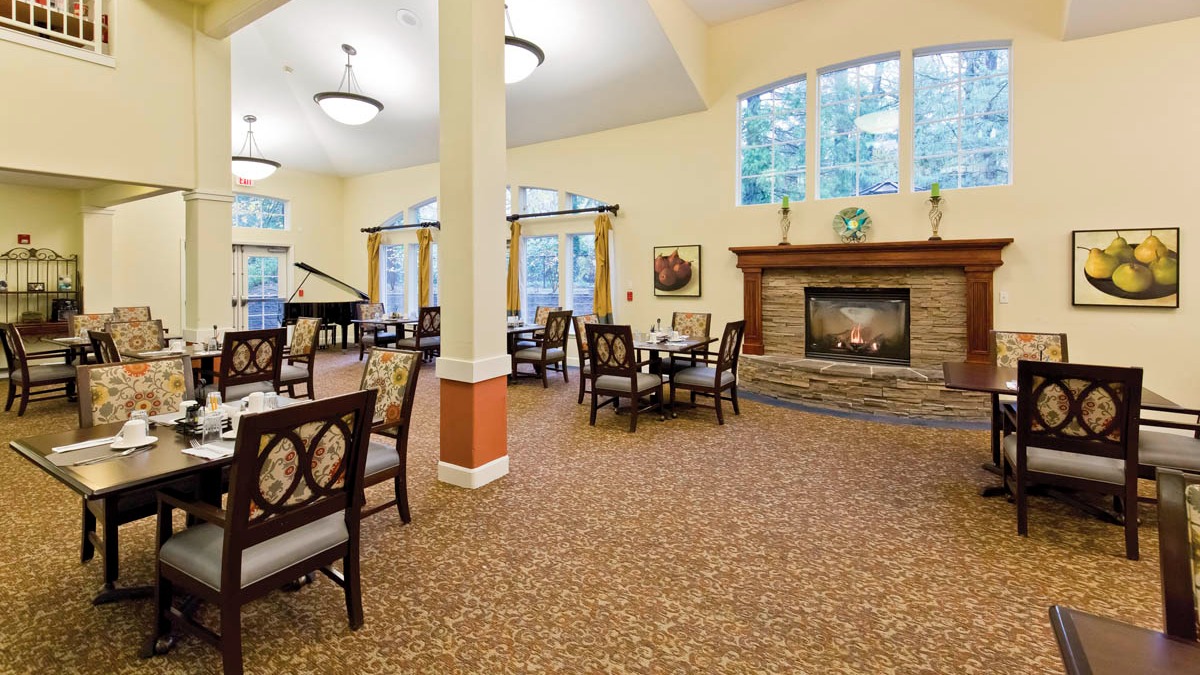Brookdale Oswego Springs Community Living Room