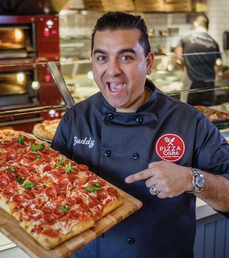 Chef Buddy Valastro at PizzaCake Harrah's Las Vegas 