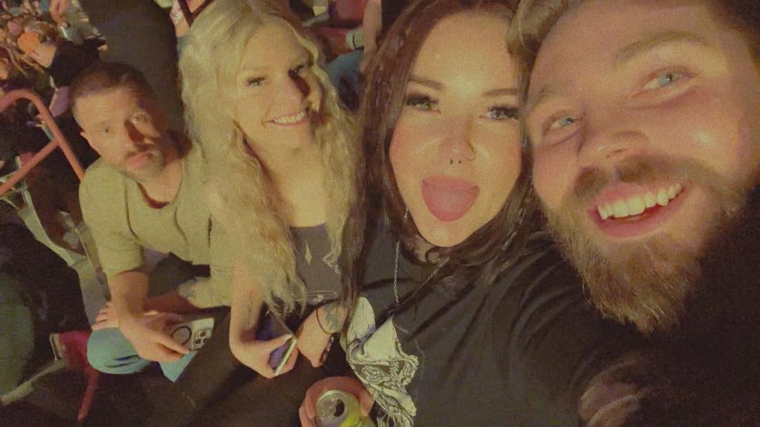 Got to take the team to Disturbed. We were down with the sickness!