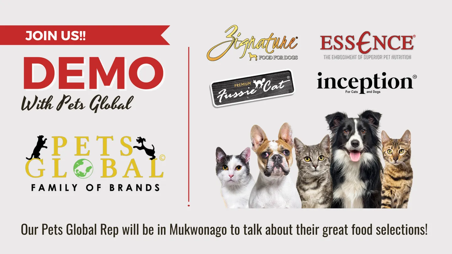 Image of Local Pet Event PETS GLOBAL DEMO - MUKWONAGO Nearby