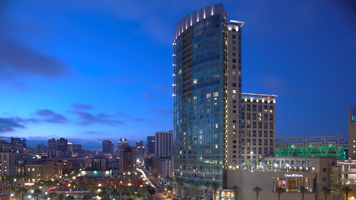 Night view - Omni San Diego Hotel