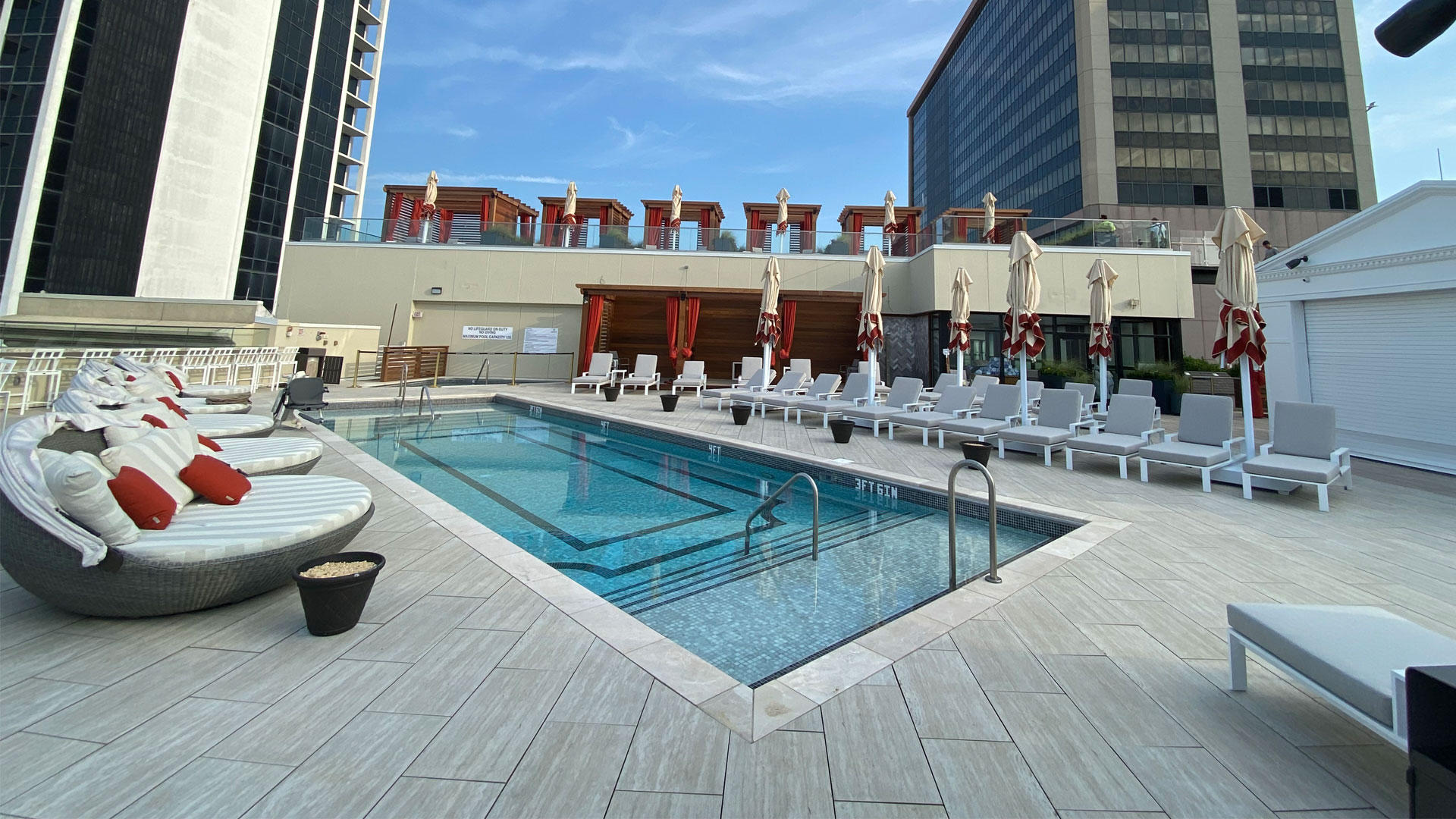 Caesars Atlantic City Pool