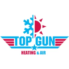 Top Gun Heating &amp; Air Logo