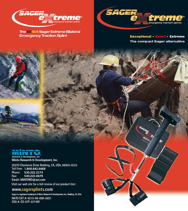 Images Sager Emergency Traction Splints