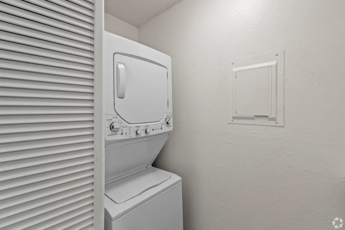 Stackable Washer/Dryer (in Select Units for additional fee)