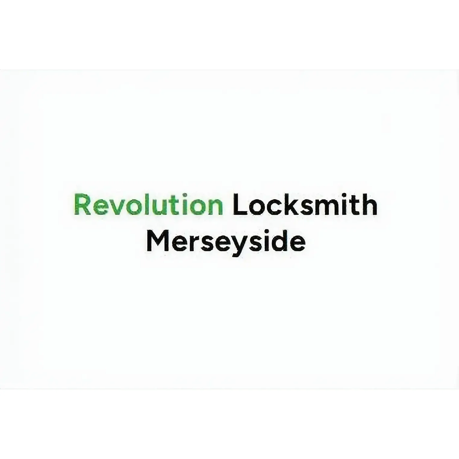 Revolution Locksmith Merseyside Logo
