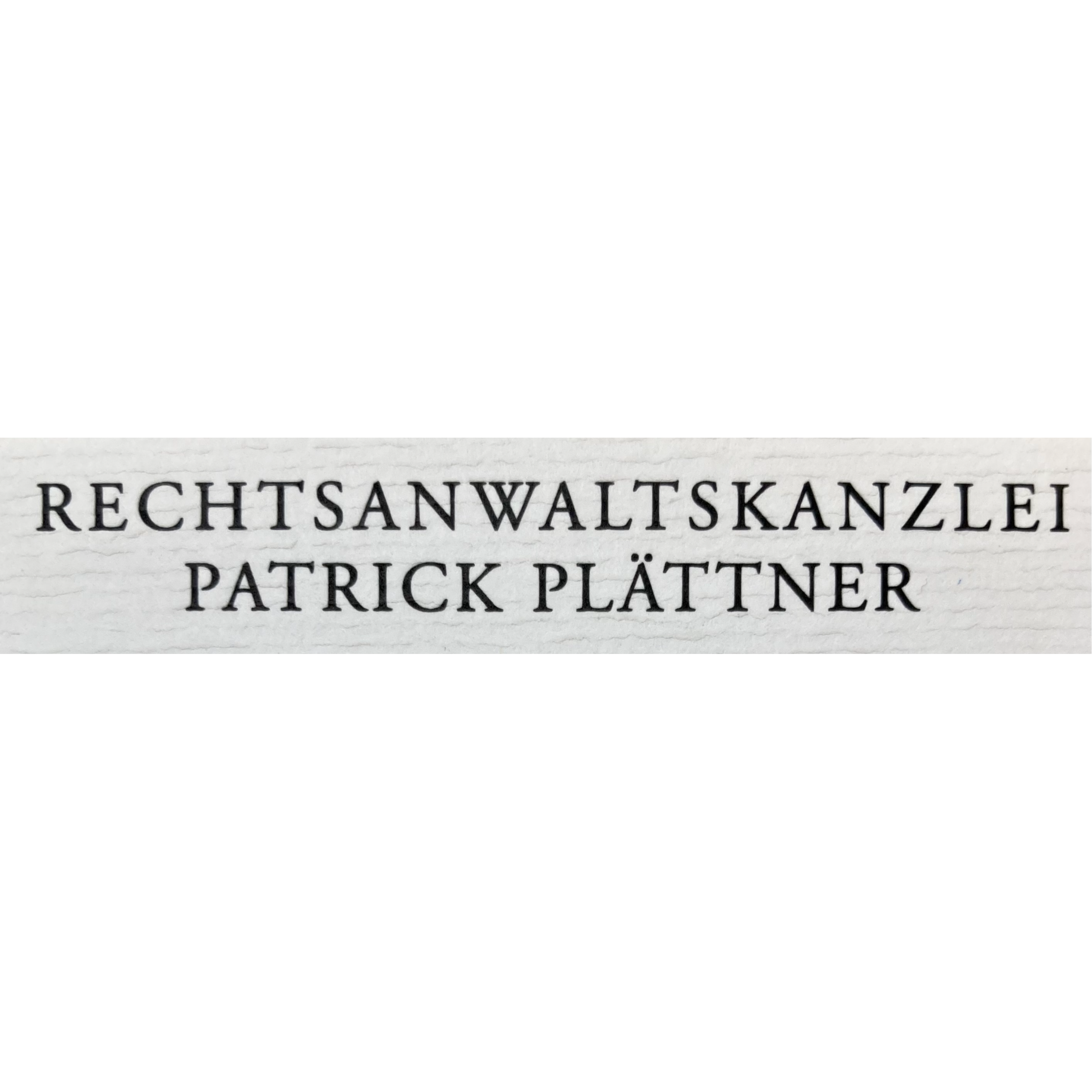 Rechtsanwalts- und Steuerkanzlei Patrick Plättner in Quedlinburg - Logo