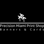 Precision Miami Print Shop | Banners & Cards Logo