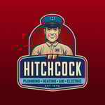 F.F. Hitchcock Plumbing, Heating & Cooling Logo