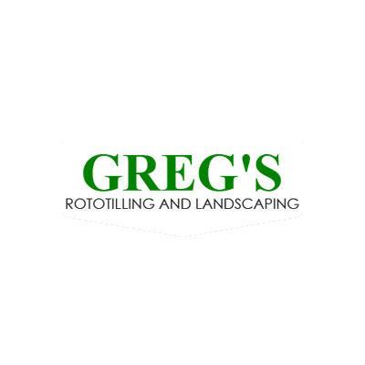 Greg's Rototilling And Landscaping Logo