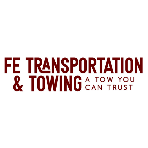 FE Transportation &amp; Towing Logo
