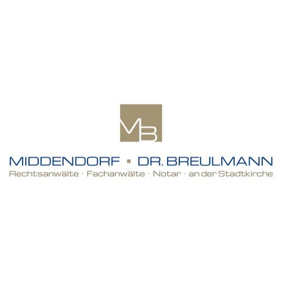 Logo Middendorf - Dr. Breulmann Rechtsanwälte, Fachanwälte, Notar