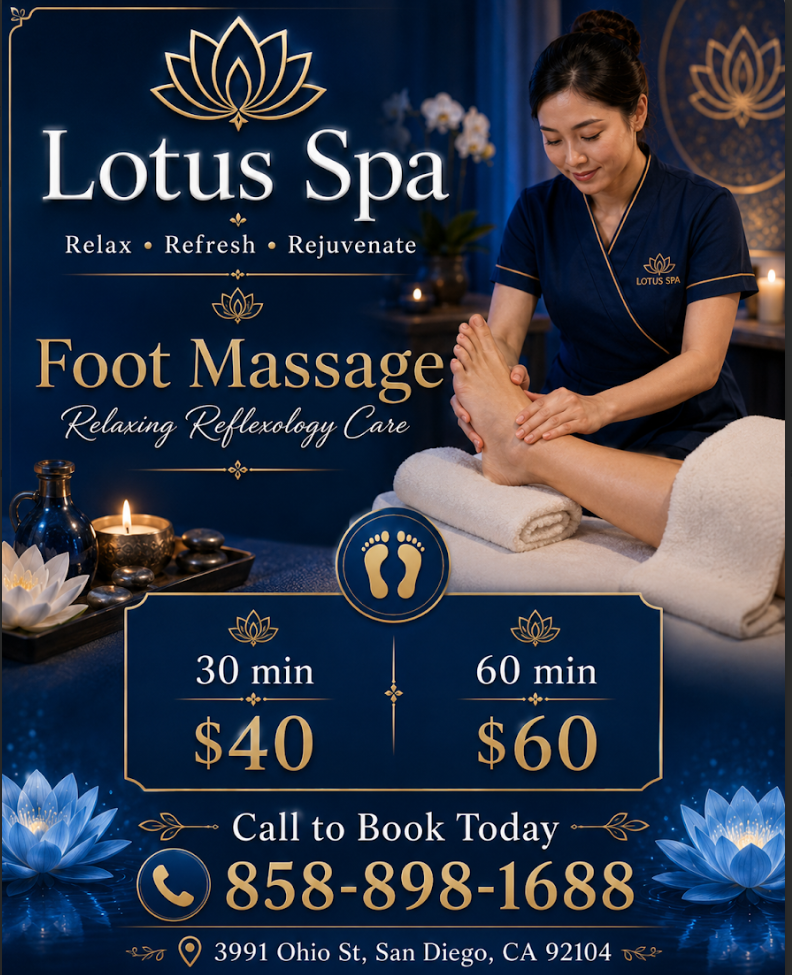 Reflexology, called "Zone Therapy" using gentle to firm finger pressure to an acupressure point
on the feet ankles and legs to relieve plantar fasciitis.