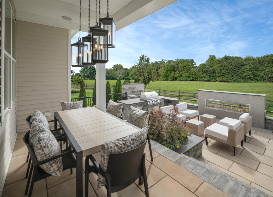 Luxury outdoor living spaces