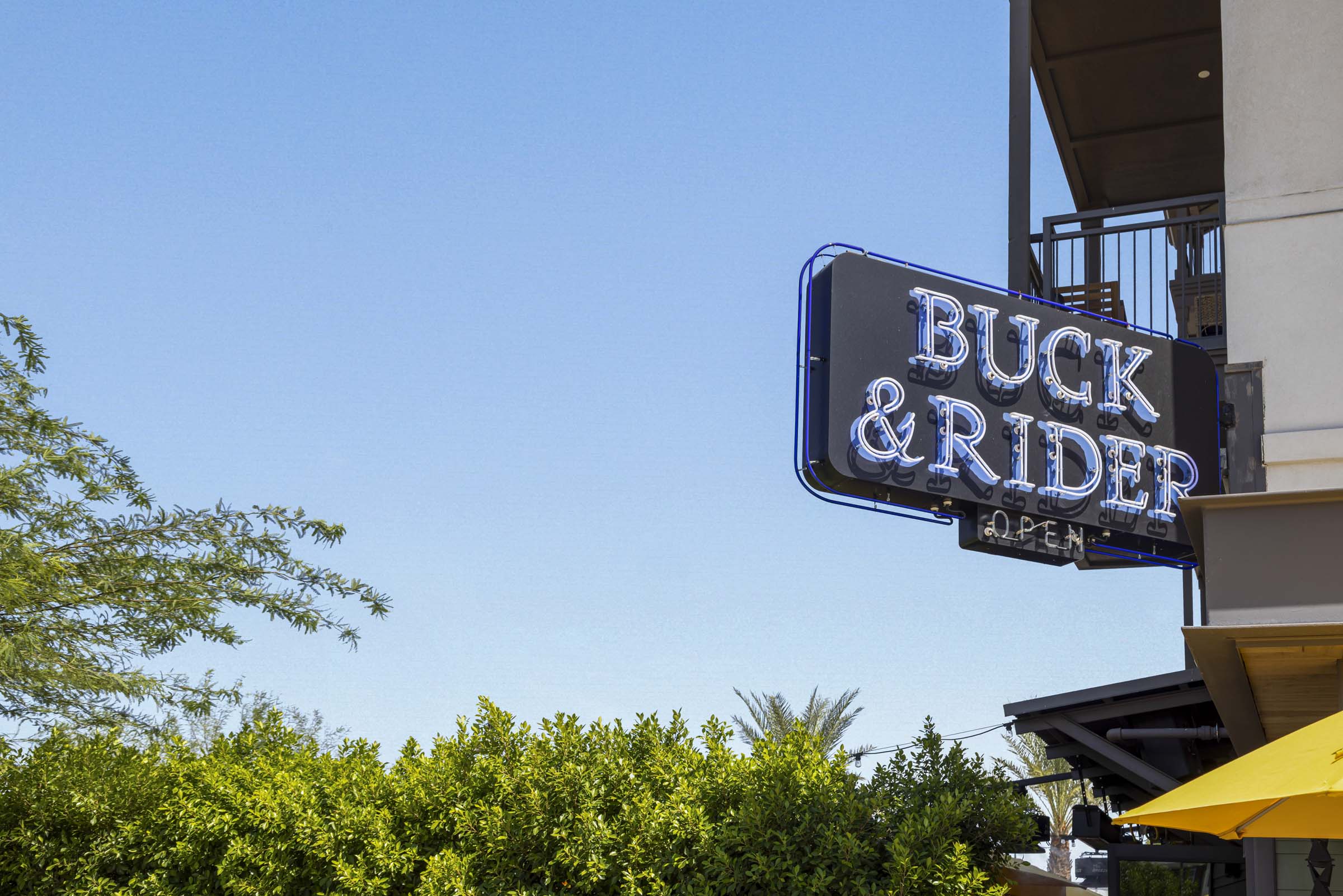 First-floor retail Buck & Rider at Camden Gilbert apartments in Gilbert, AZ 