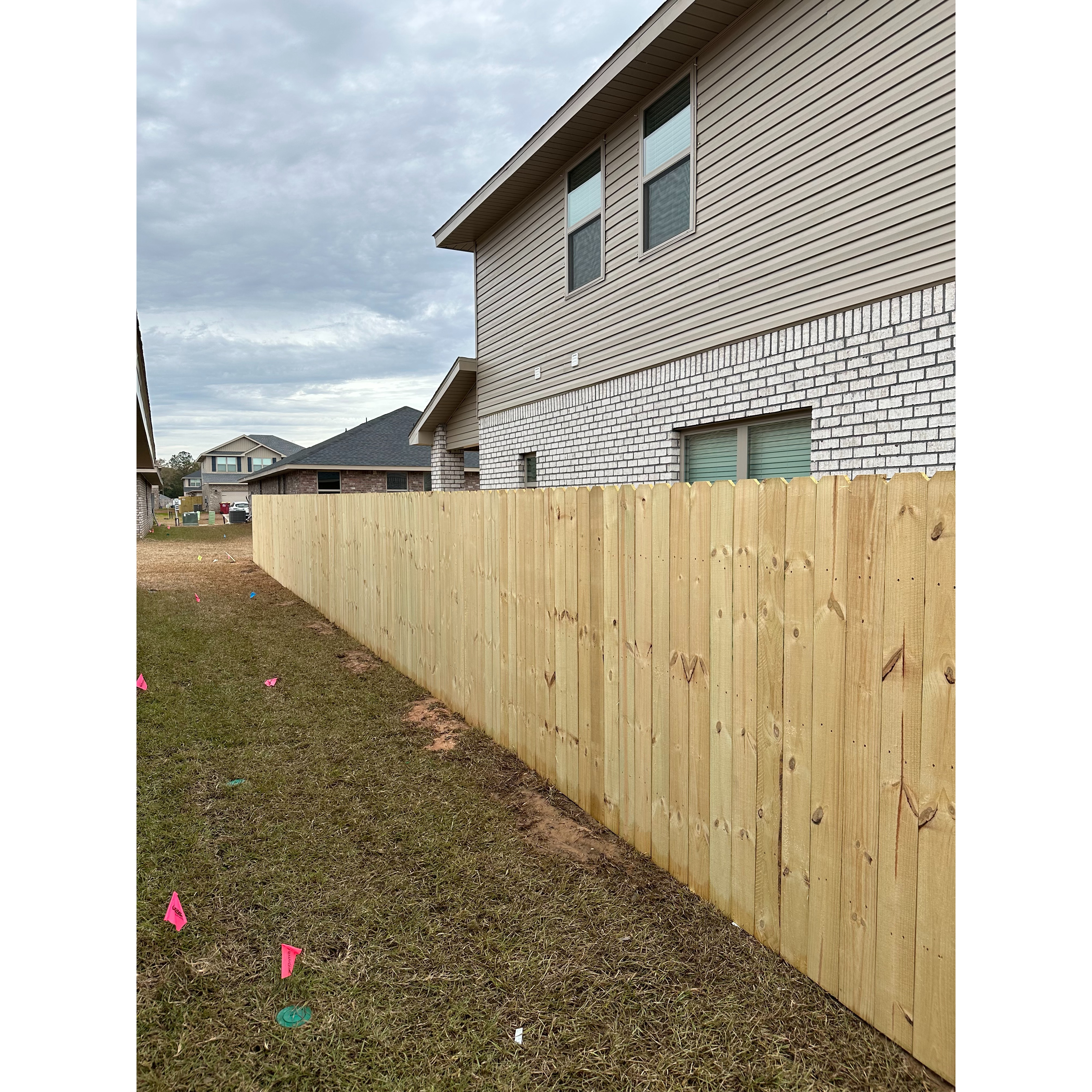 Completed Fence Job For Client In Crestview, FL