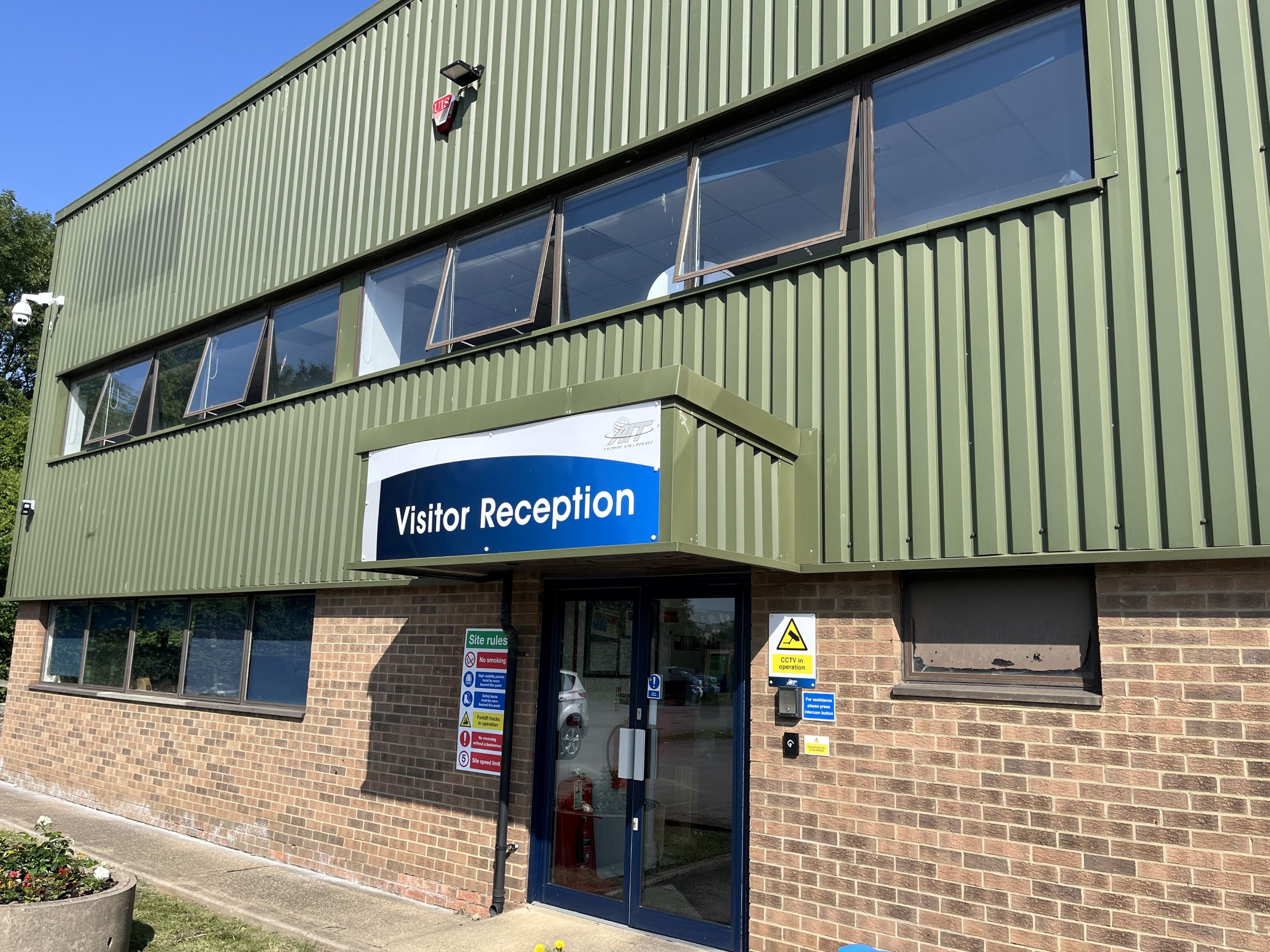 AIT Home Delivery - Brackmills Reception Entrance