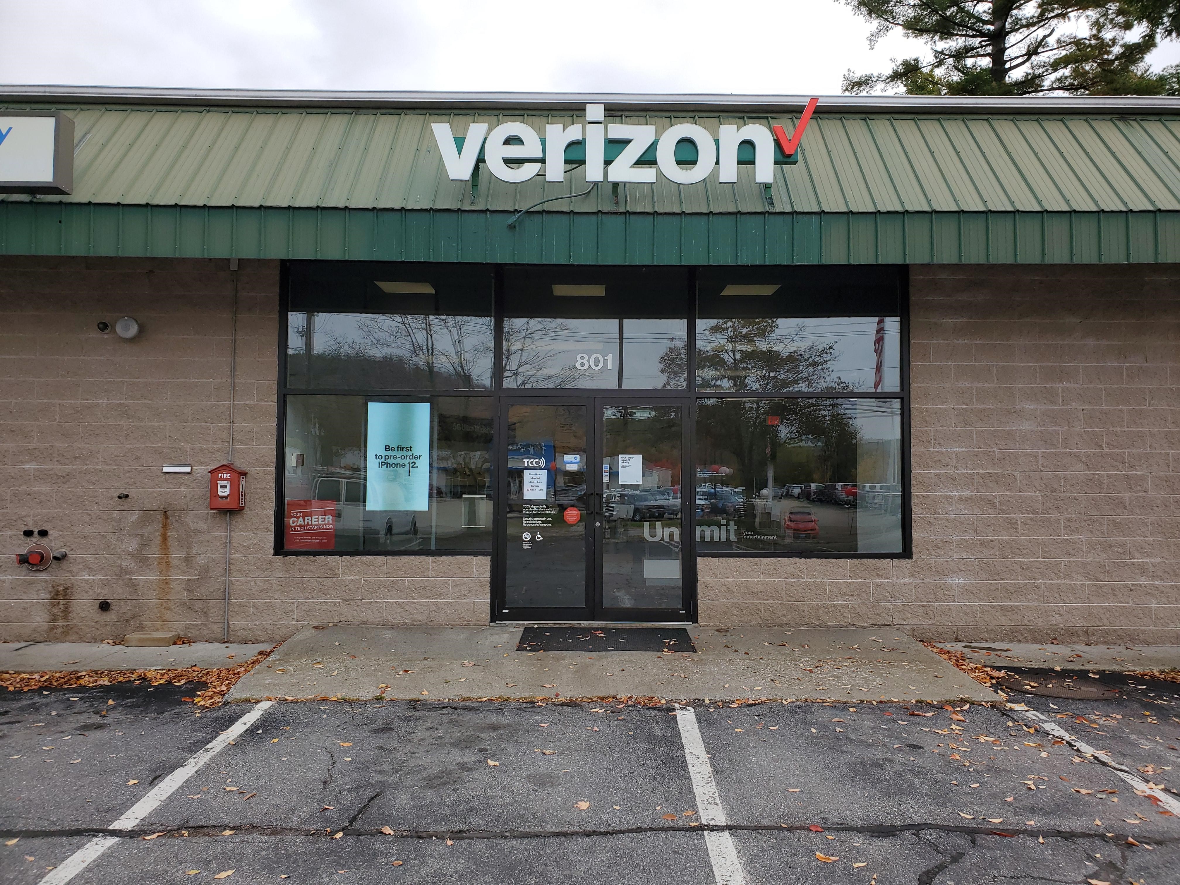 TCC, Verizon Authorized Retailer
801 Putney Road
Brattleboro, VT