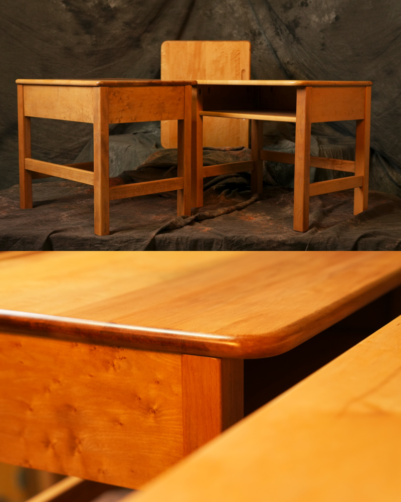 School Desks Refinished in Fort Collins - Details