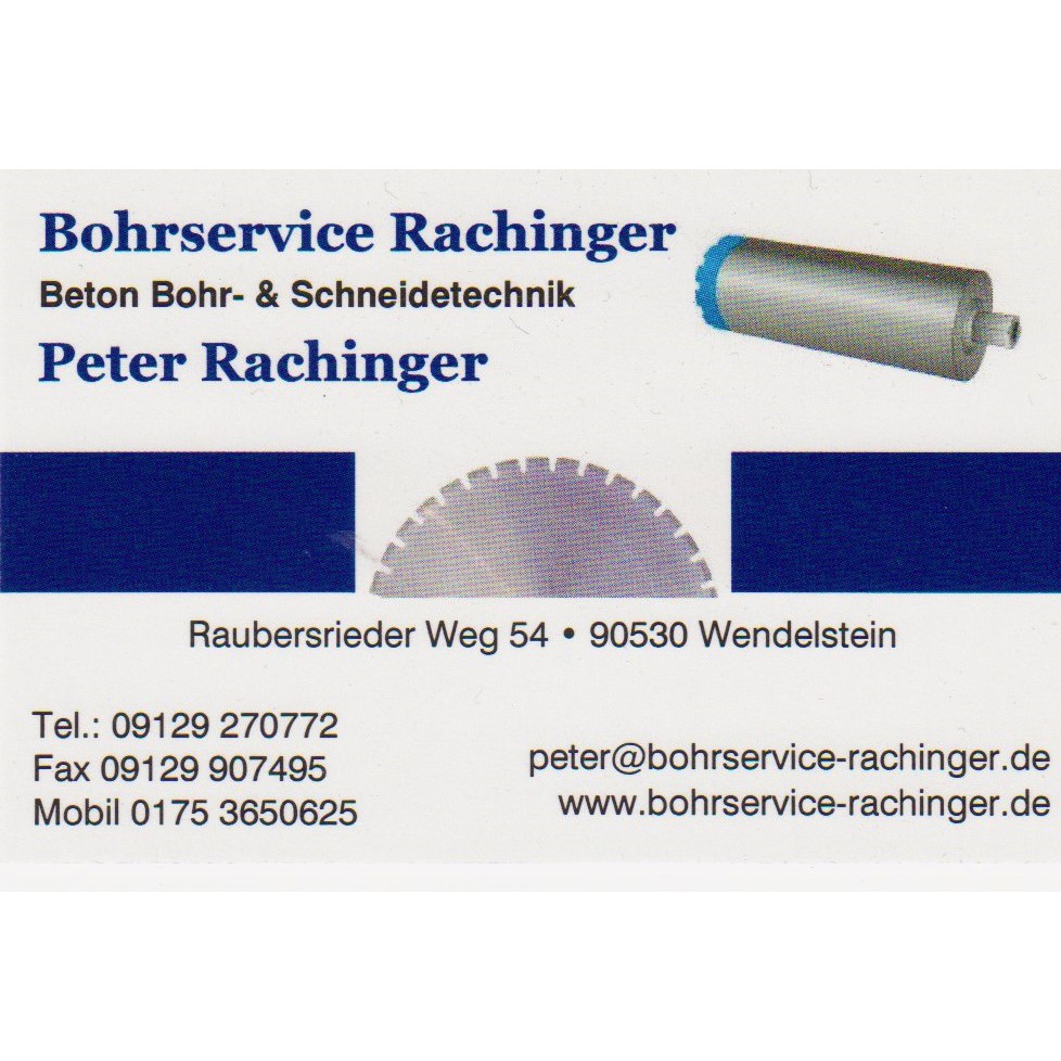Bohrservice Rachinger Logo
