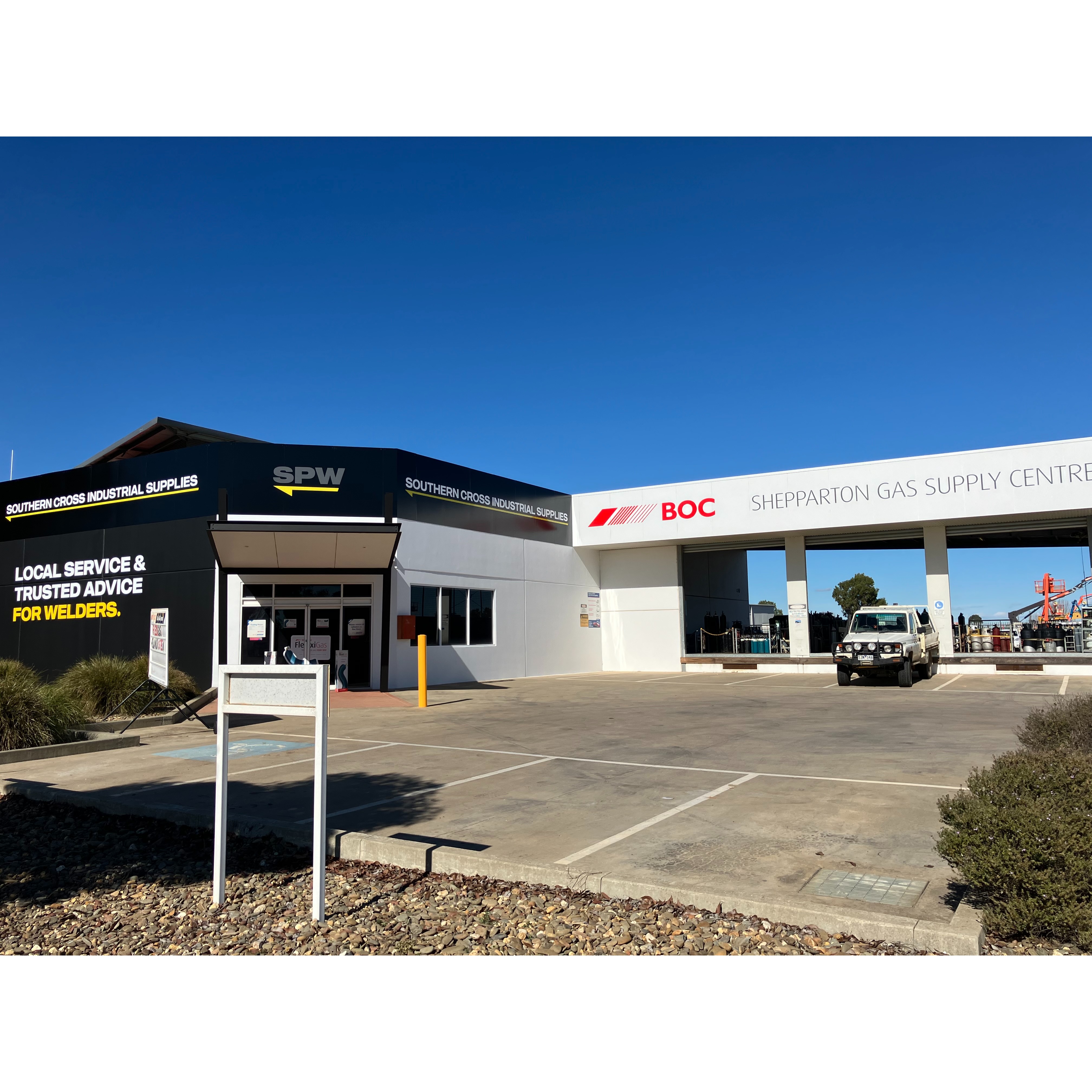 SPW Southern Cross Industrial Supplies, Shepparton Logo