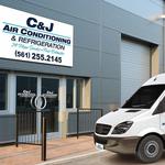 C&J Air Conditioning Inc. Logo
