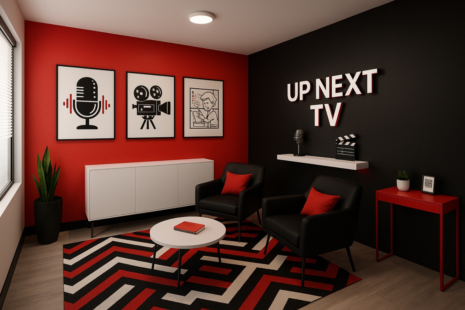 UpNext Tv Network Office Area