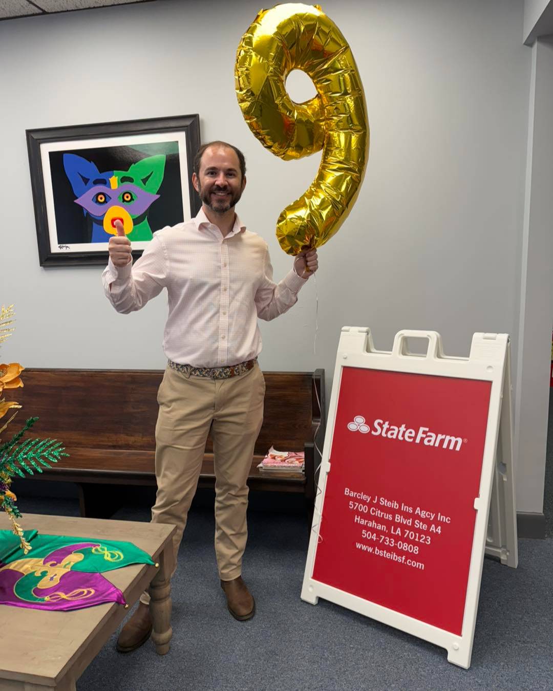 Celebrating 9 years of serving our community&mdash;what a milestone! Our State Farm team in Harahan is grateful for the relationships we&rsquo;ve built and the people we&rsquo;ve had the chance to help along the way. Thank you for being part of our journey&mdash;we&rsquo;re excited for what&rsquo;s ahead!