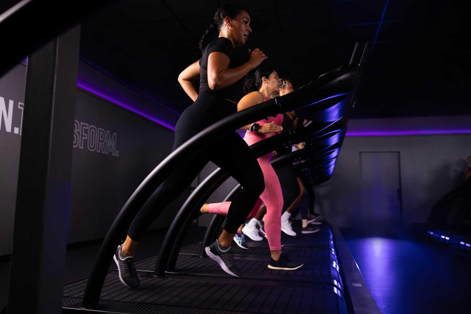 FIND YOUR FINISH LINE. STRIDE Fitness is proud to feature Woodway 4-Front Treadmills in every studio. Utilized by professional sports teams & physical therapists, Woodway Treadmills have been scientifically proven to reduce harmful shock to joints, muscles and connective tissue, providing our members with a low-impact workout and making them ideal for clients of all ages & levels.