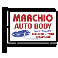 Marchio Auto Body Logo