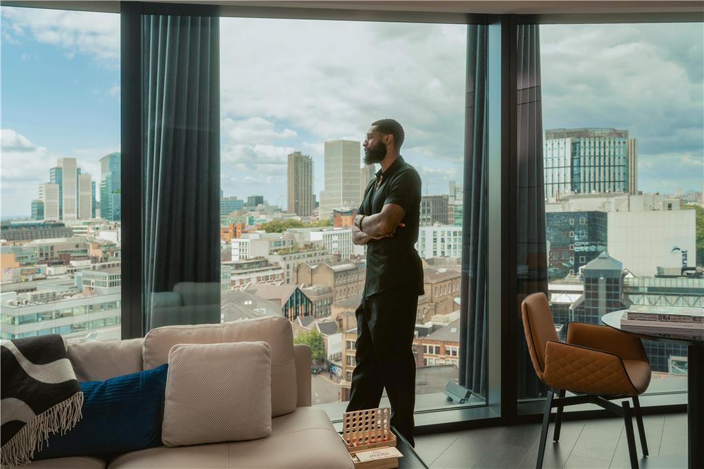 Model in the room view