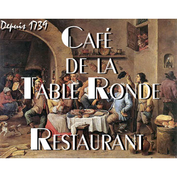 Café de la Table Ronde café, bar, brasserie