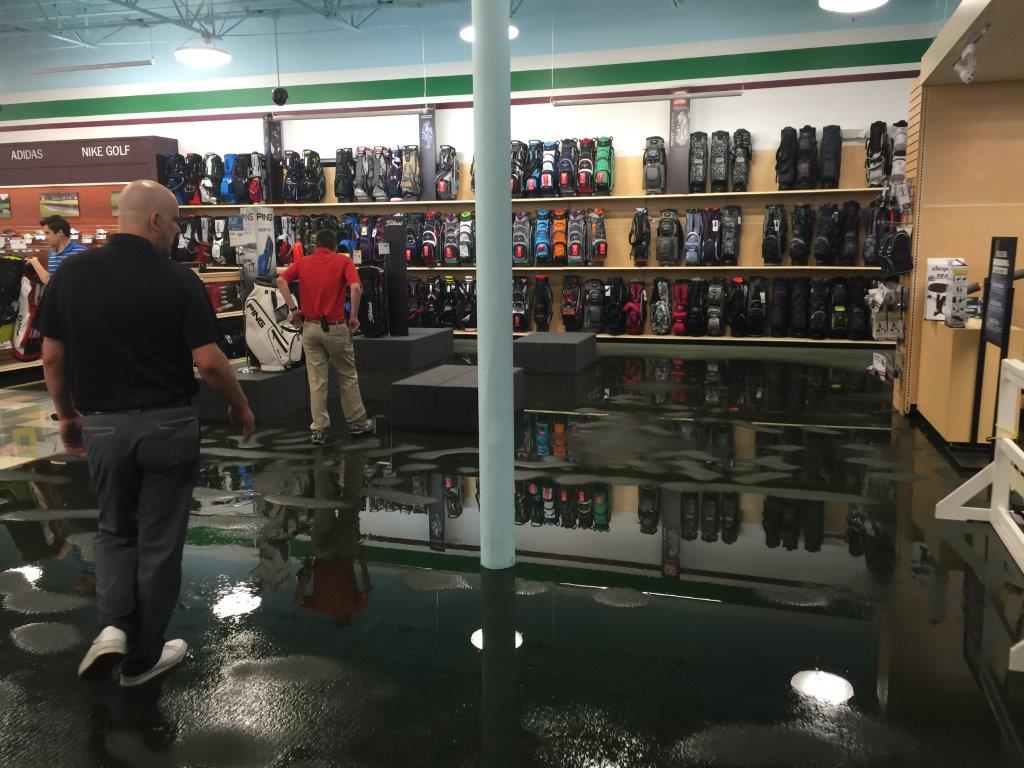 SERVPRO of Denver East responded to a water loss at Golf Galaxy in Denver, Colorado.