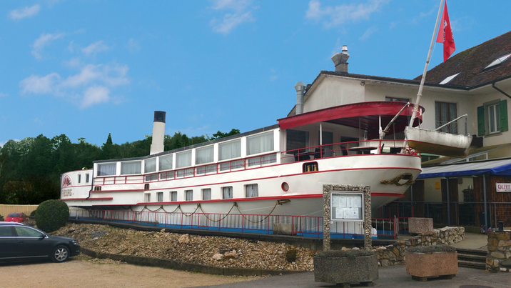 Restaurant Le Bateau, Route du Port 8 in Portalban