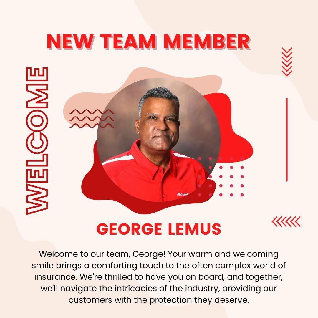 Welcome to the team George!