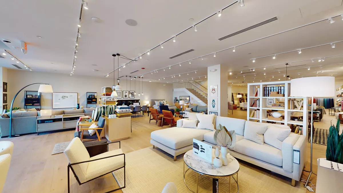 Room & Board Paramus interior
