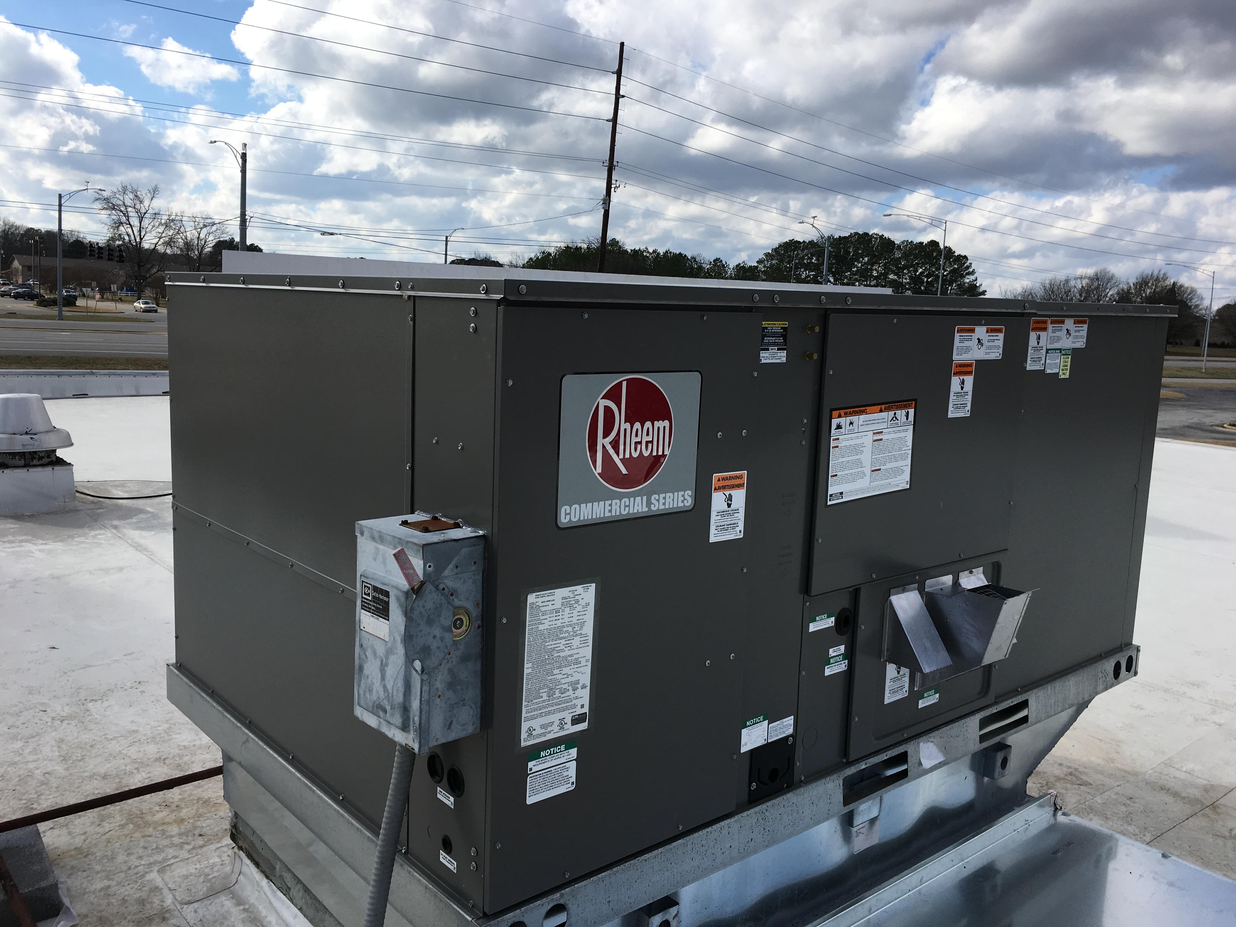 RTU - Commercial HVAC Rooftop Installation and Repair. 5 Ton - 30 Ton