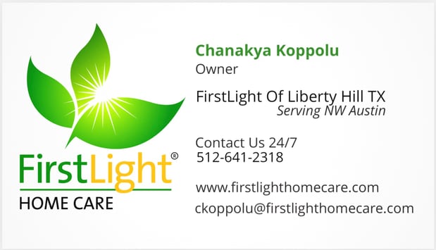 Images FirstLight Home Care of Liberty Hill