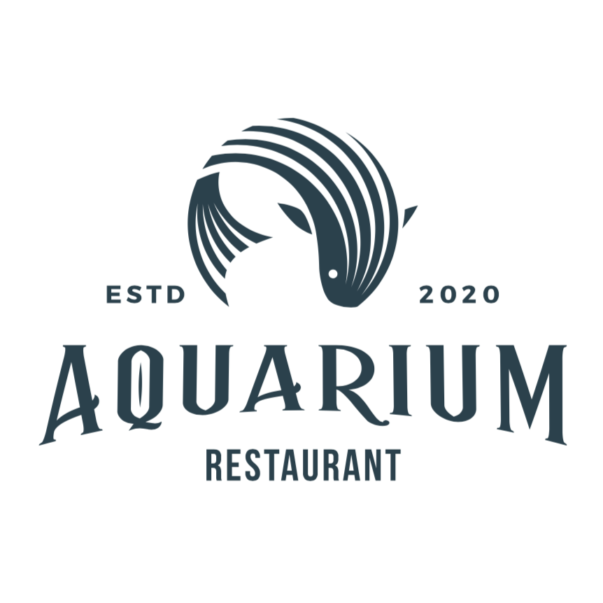 Café, Restaurant l'Aquarium Logo