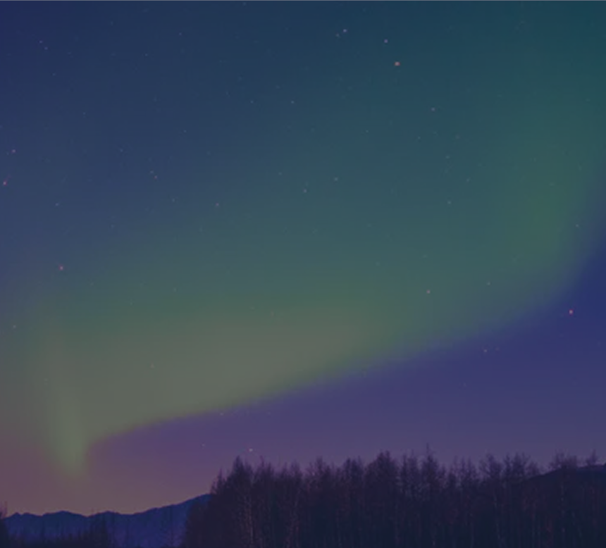 The northern lights.