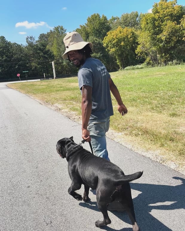 Images Dog Man Ran Personal Dog Training & Pet Care