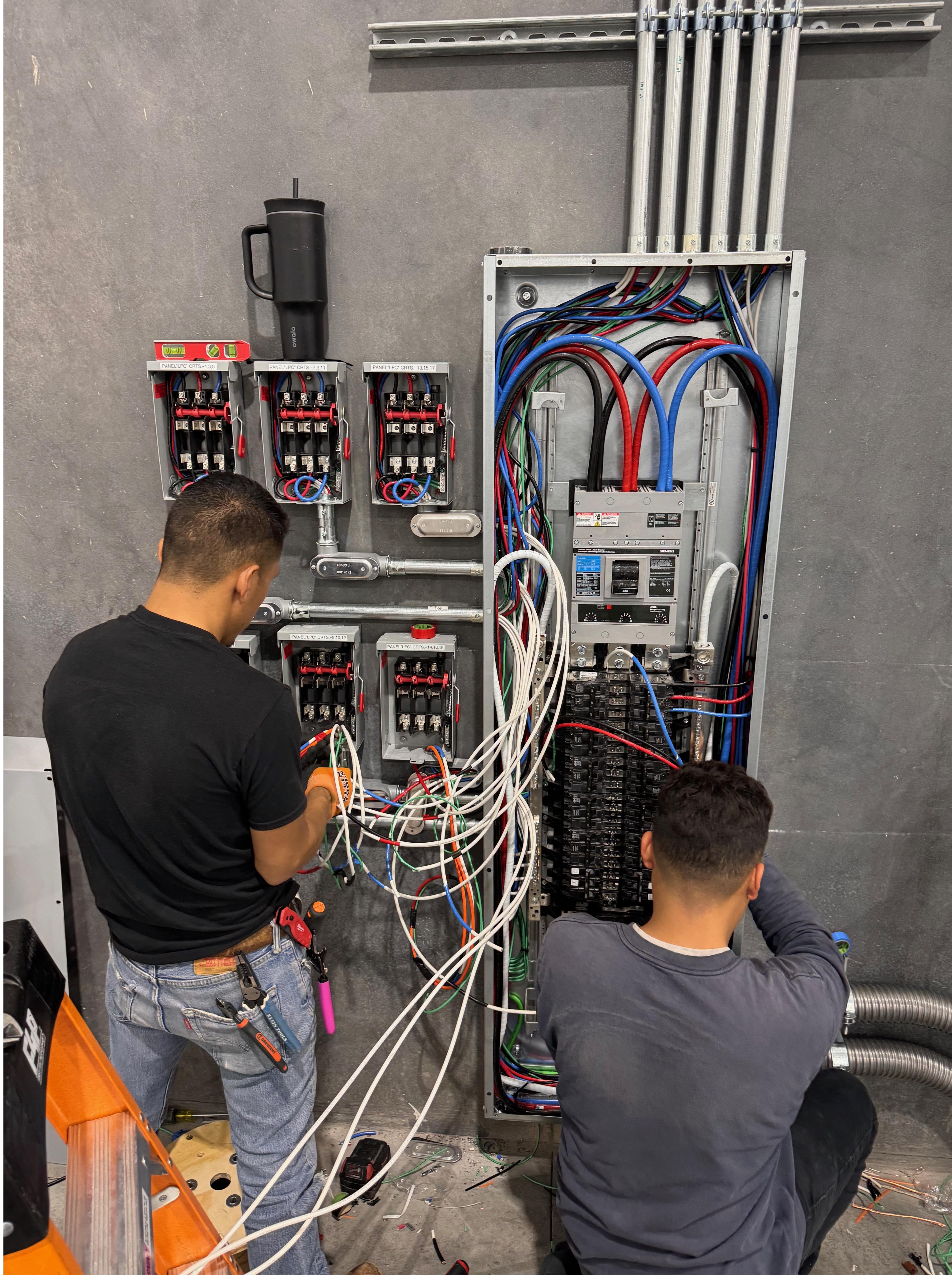 Comprehensive control panel wiring for commercial and industrial electrical systems. Our skilled electricians ensure seamless operations and minimal downtime.