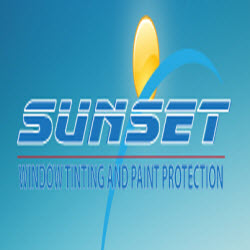 Sunset Window Tinting and Paint Protection Logo