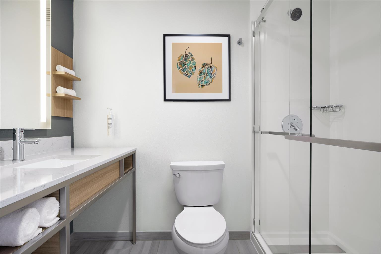 Guest room bath