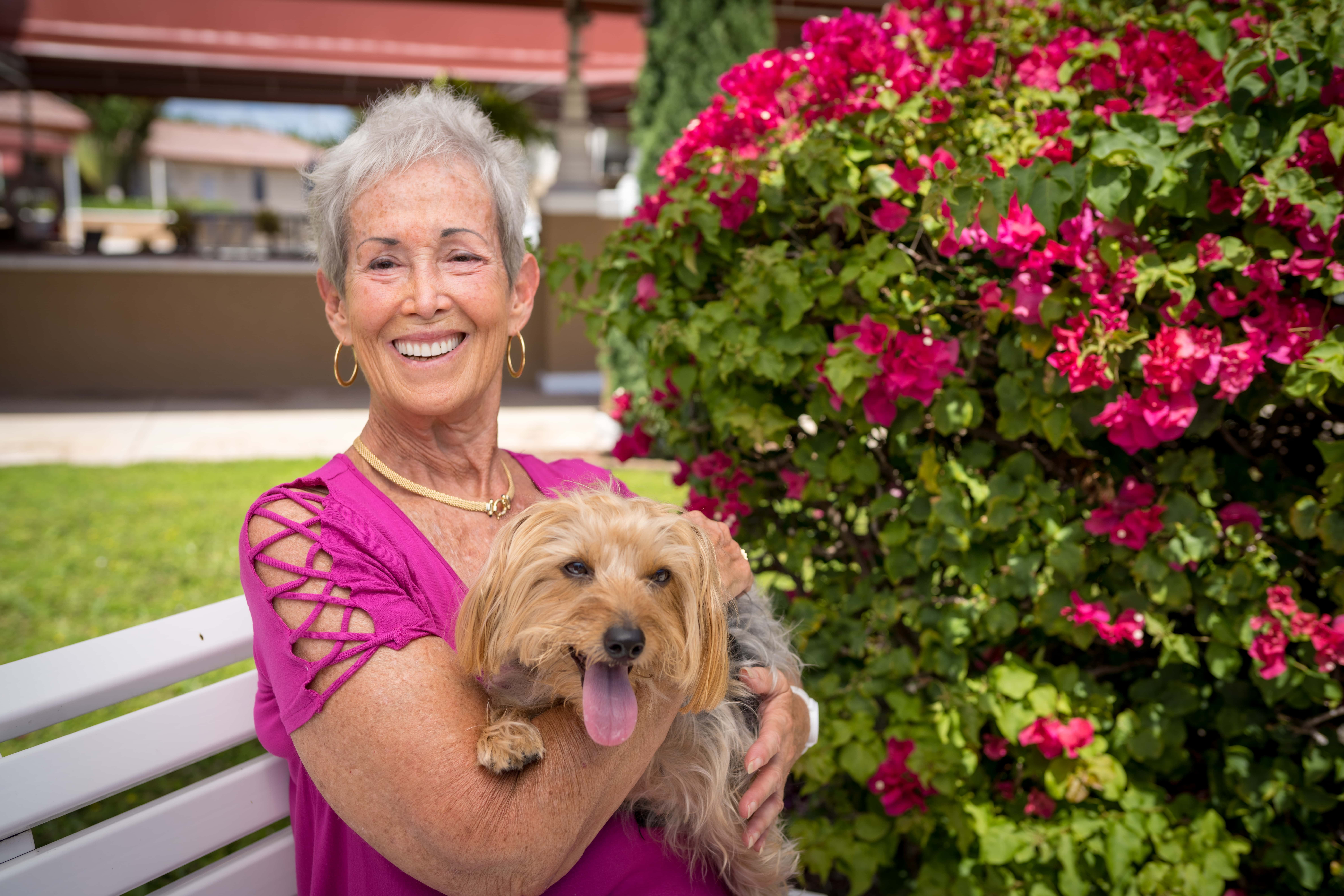 Senior Living with Pets in Florida