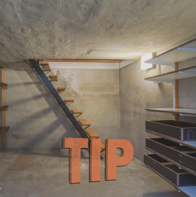 Mold Prevention Tip: Ensure that crawl spaces in basements have proper drainage to limit water seepage.