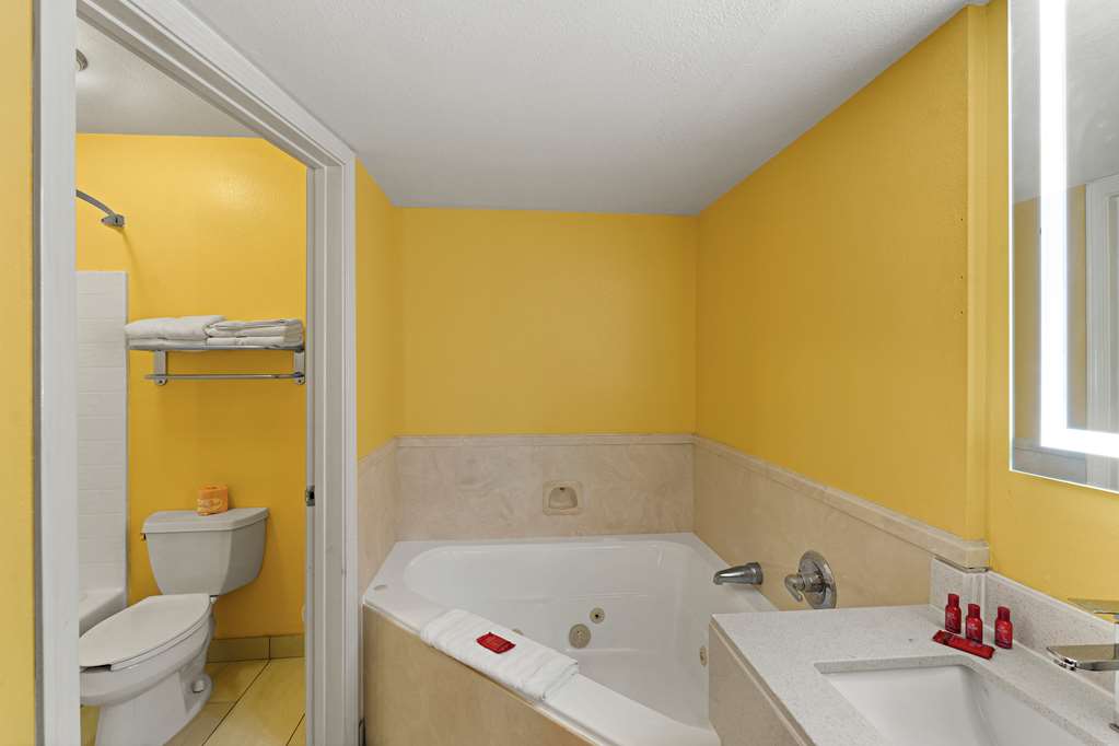 King Bathroom with Hot Tub