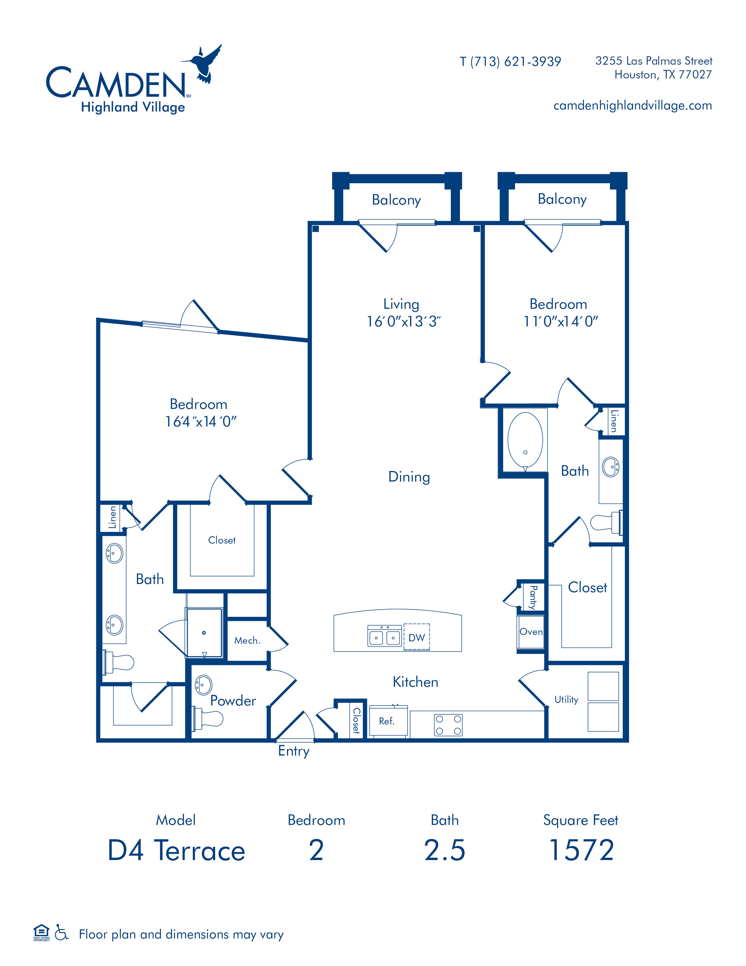 Camden Highland Village Apartments and Townhomes Photo